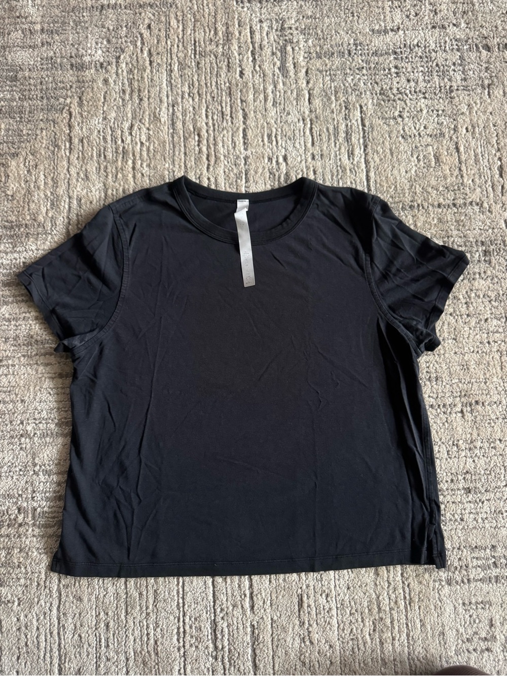 lululemon athletica Black Short Sleeve Tee